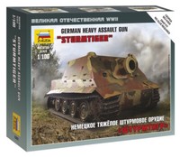 Zvezda Sturmtiger Schweres SturmgeschüTz Panzer Modellbausatz 1/100
