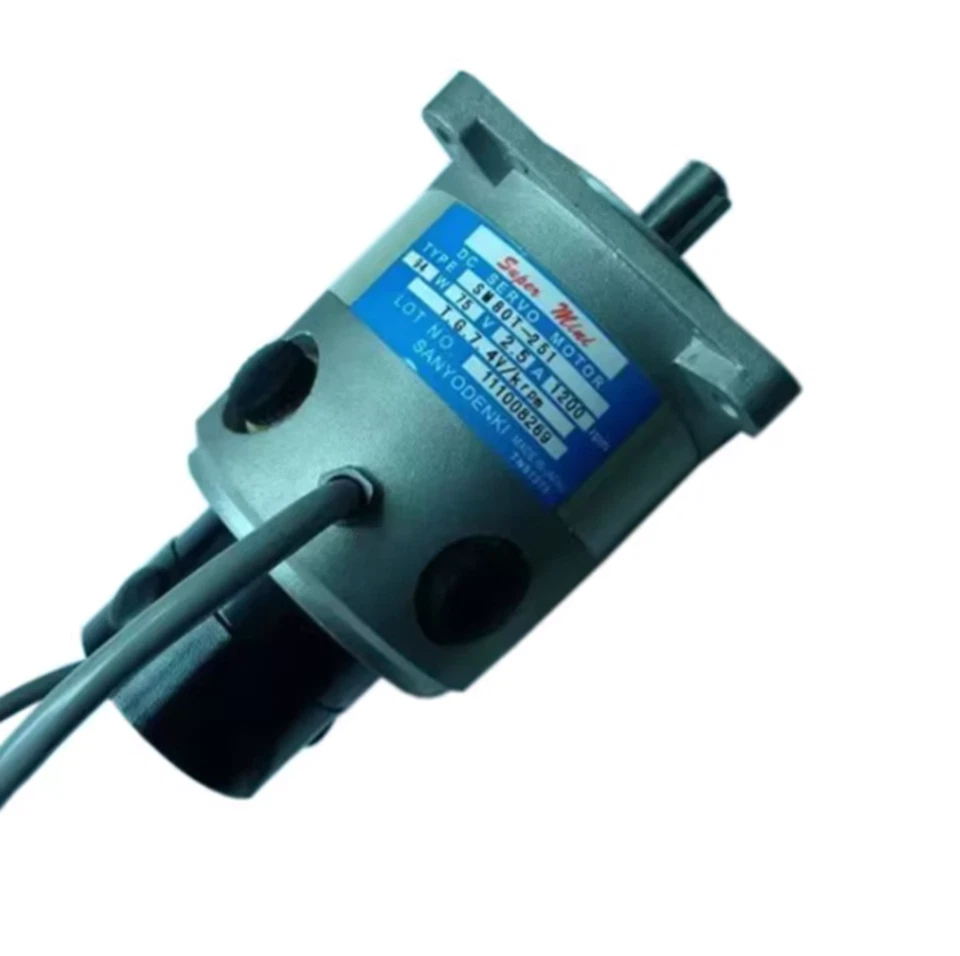 1PC BRAND NEW SANYODENKI DC SERVO MOTOR SM80T-251 us free tax - Image 3 of 4