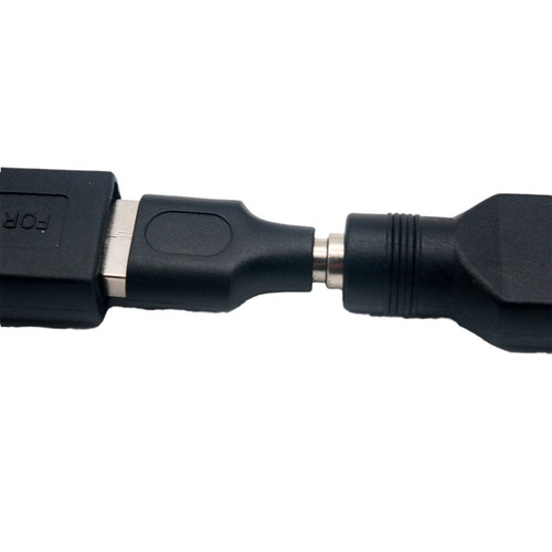 USB 2.0 Type A Male To 5.5mm x 2.5mm Plug 5V DC Power Supply Adapter Connector - Picture 6 of 9