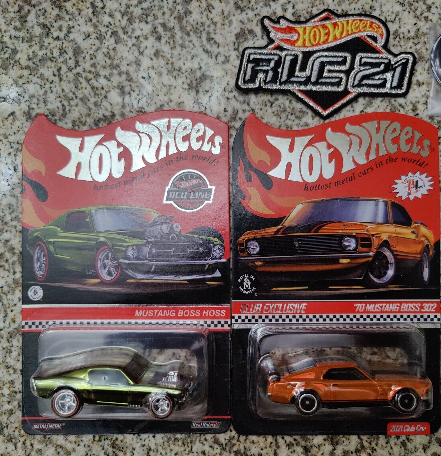 2021 HOT WHEELS Collectors Red Line Club RLC ‘70 MUSTANG BOSS 302