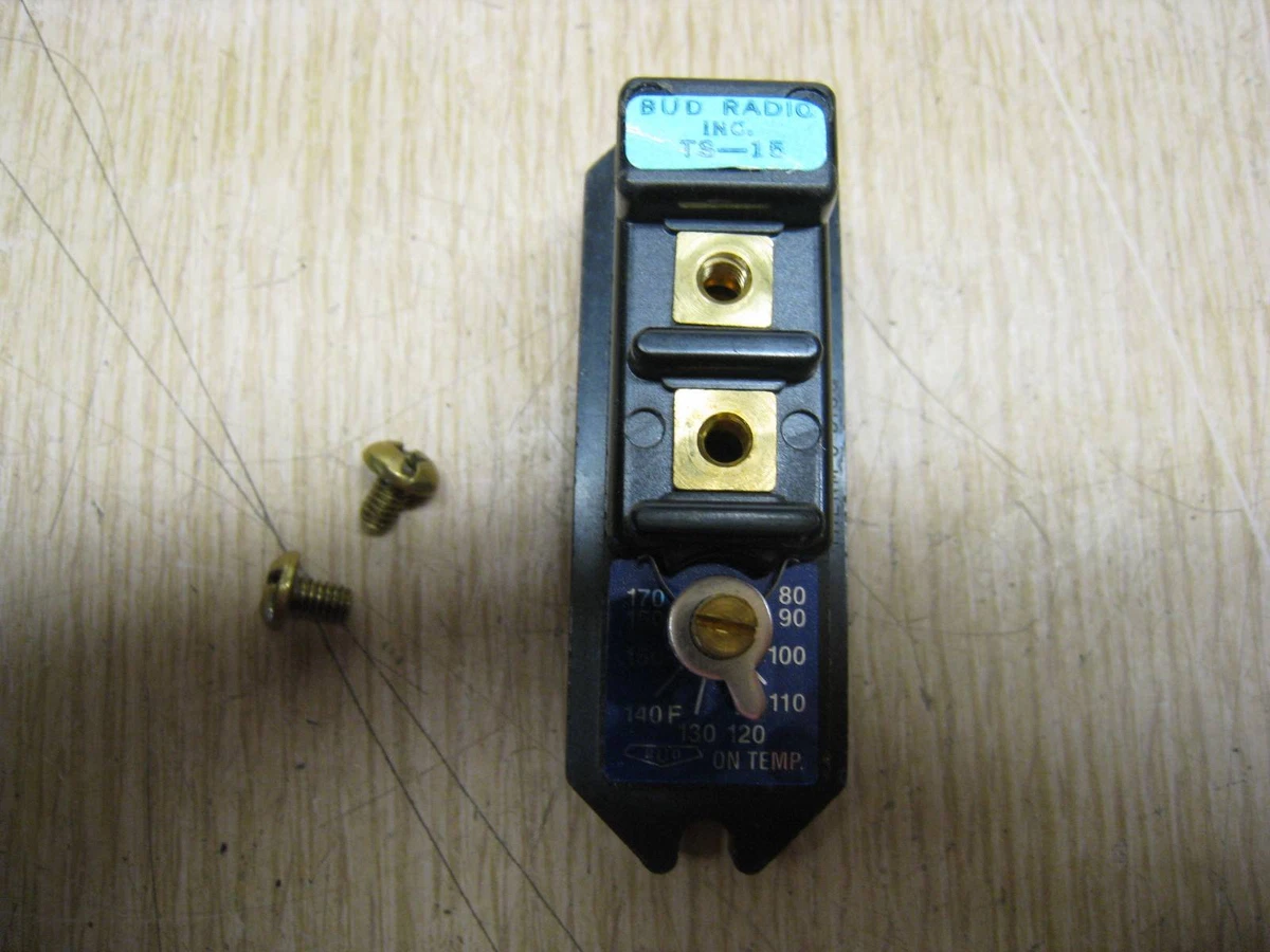 NEW Bud Radio Inc. TS-15 Therm-O-Disc AF228 F170 8336 41514 WVS