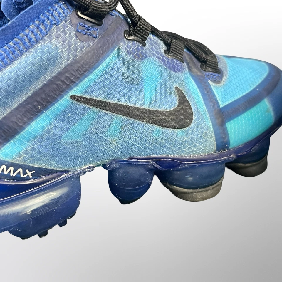 Кроссовки молодежные EUC Nike Air Vapormax 2019 Indigo Force размер 4 Y AJ2616-400 - Изображение 4 из 4