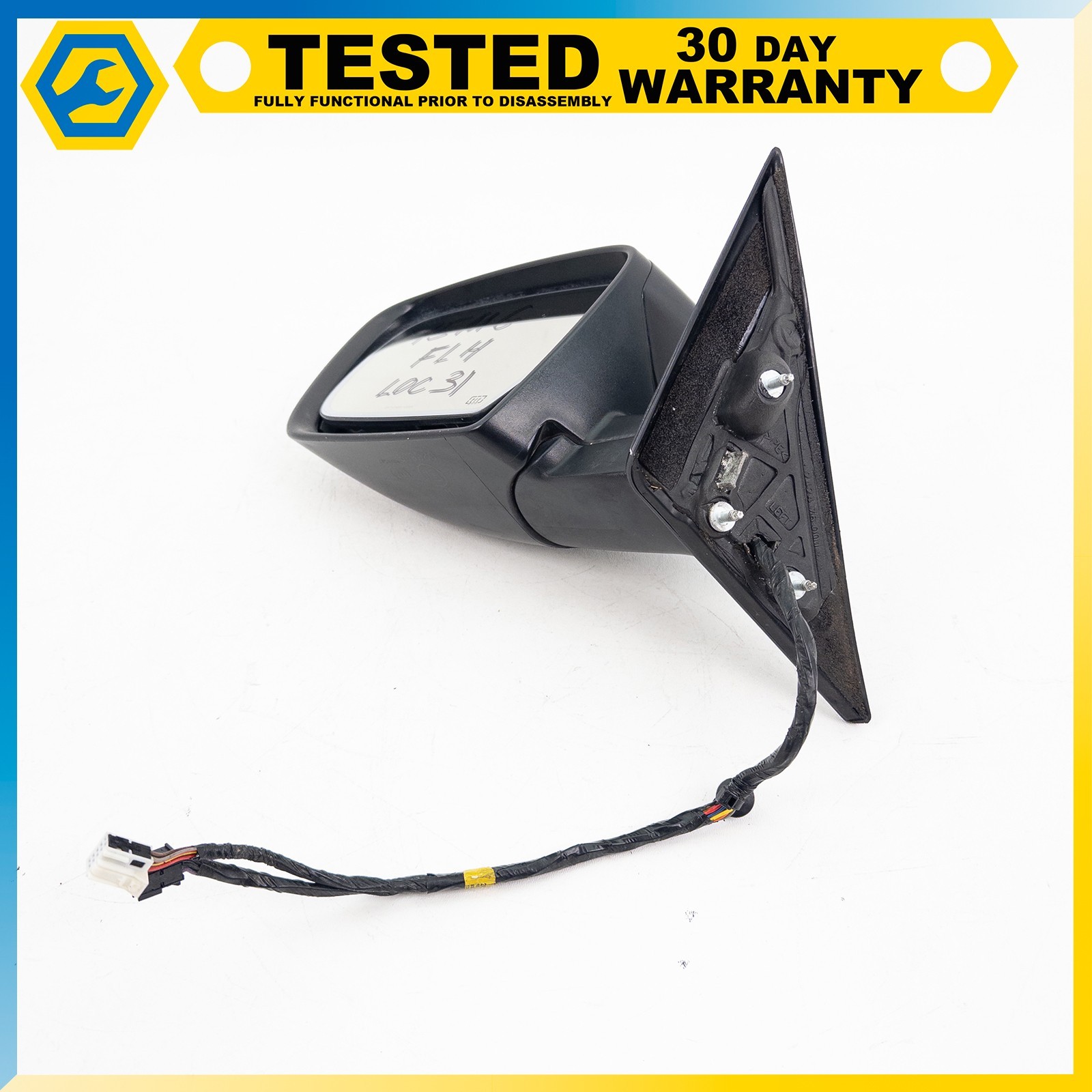 14-24 MASERATI GHIBLI LEFT DRIVER SIDE REAR VIEW DOOR MIRROR ASSEMBLY OEM