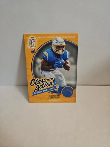 2025 Topps Signature Omarion Hampton Base (RAW)