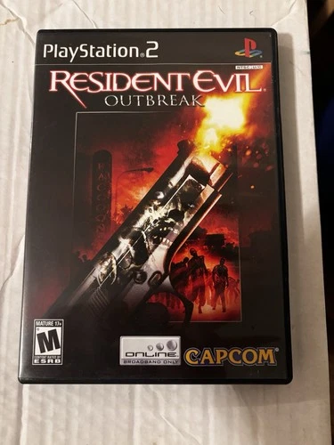 Capcom Resident Evil: Outbreak PlayStation 2  *Tested Great condition
