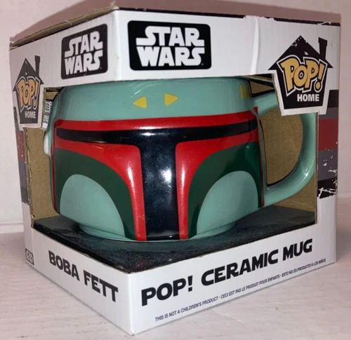 Funko Pop Home: Star Wars Boba Fett Ceramic Mug -  NEW