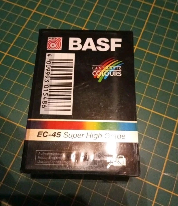 BASF EC45 VHS-C Videokassette NEU & OVP - Bild 2 von 3