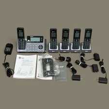 AT&T (5) Handset Connect to Cell Phone Answering System w/ Call Blocker CLP99587