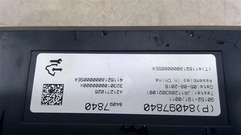 2015-2019 CHEVROLET TAHOE HEATING AND AIR CONDITIONING REMOTE 84097840 - Image 3 of 4