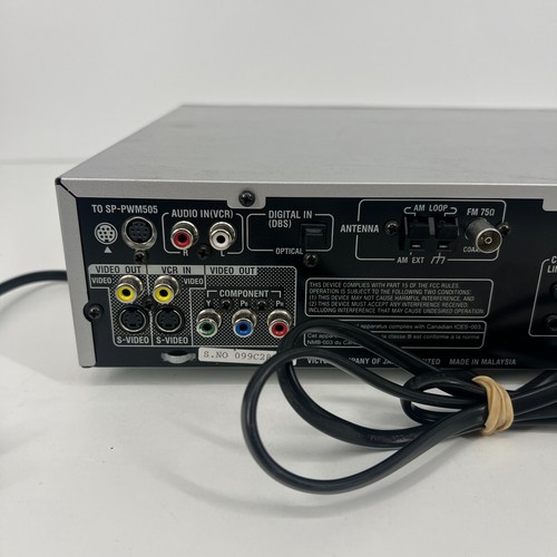 JVC TH-M505 5-Disc DVD/CD Changer Player Home Theater System Dolby No Remote - Picture 8 of 10