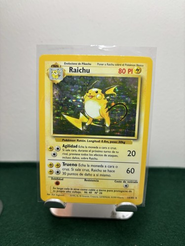 Base Set Raichu Holo Spanish NM/LP