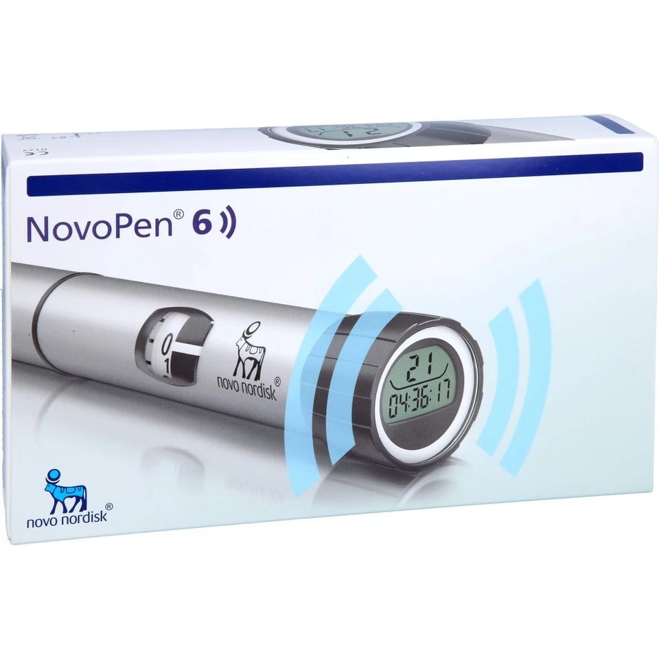 NOVOPEN 6 Injektionsgerät silber 1 St PZN18222161 - Bild 3 von 3