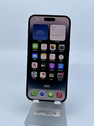 Apple iPhone 14 Pro Max - 128 GB - Space Black (Unlocked) - Good Condition