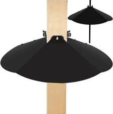 24 Inch Metal Squirrel Baffle,Adjustable Opening Size, for up to 4X4 Wide Wooden