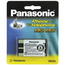 Panasonic Cordless Telephone Battery (HHR-P104A) 2 pack