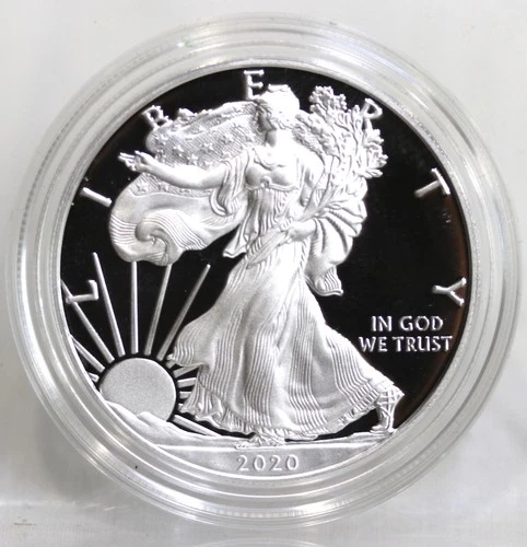 2020-S American Silver Eagle — photo from another recent sale