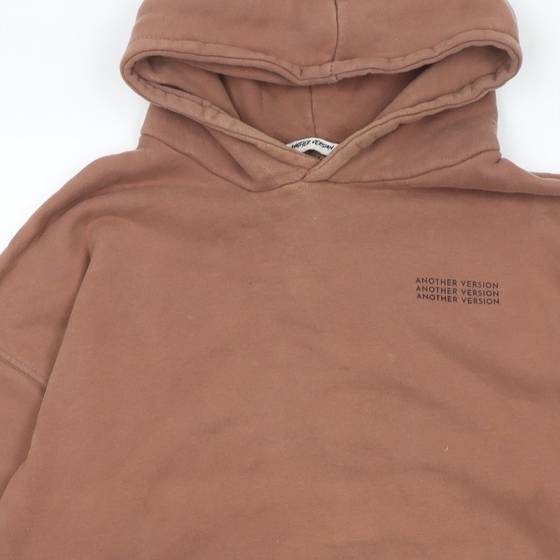 Another Version Women’s Brown Pullover Hoodie Siz… - image 11