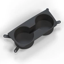 BMW E90 E91 E92 E93 Double Cupholder Ashtray Delete Replacement 51167078571