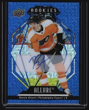 2022-23 Upper Deck Allure #138 Ronnie Attard Autographs Blue Line #/35