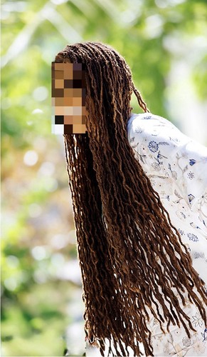 75 Pieces Real Human Hair dreadlocks light brown 20-30 inches Long Natural. - Foto 5 di 5