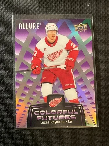 2024-25 Upper Deck Allure Colorful Futures Purple Lucas Raymond #CF-13