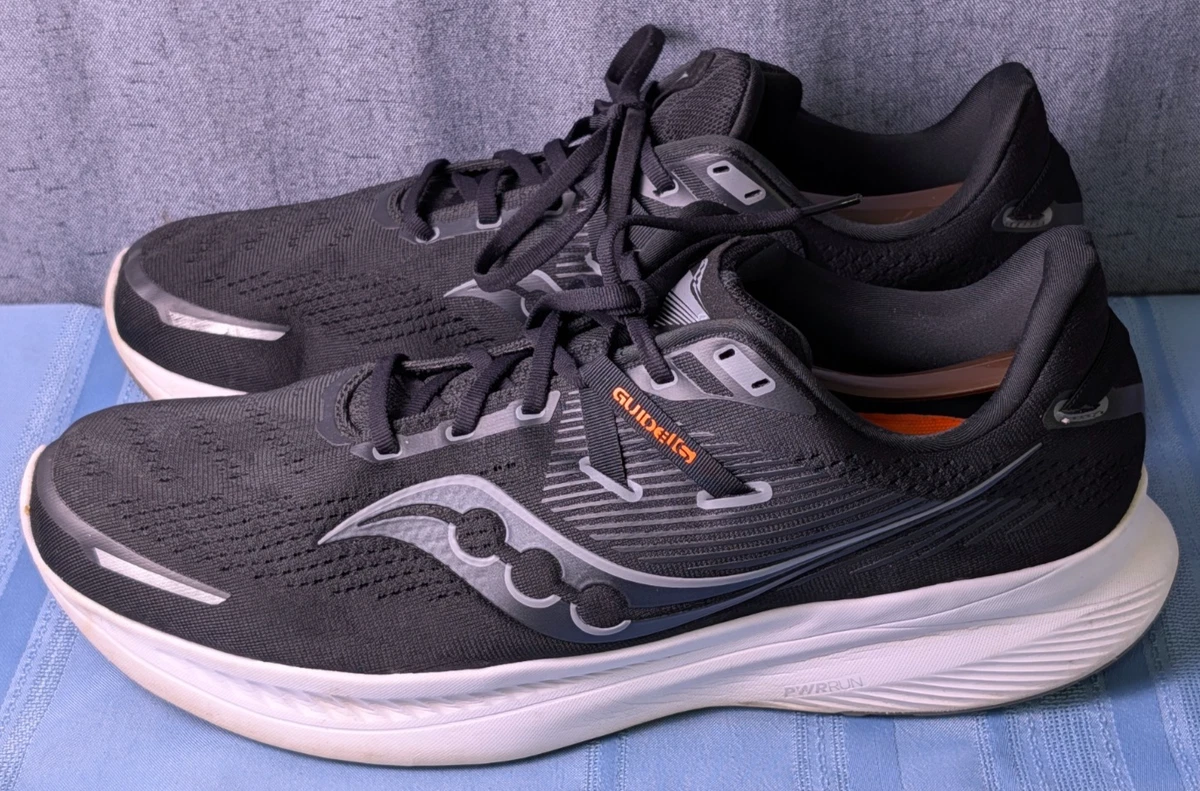 Saucony Guide 16 Black Orange White for sale | eBay display picture 1