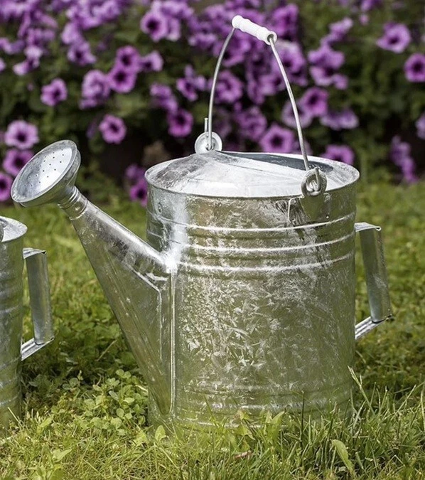 Behrens # 210 2,5 galones acero galvanizado por inmersión en caliente regadera aspersión Foto 2 de 4