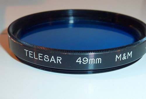 TELESAR EXOTIC COLOR NEW FILTER SET 49MM M&M PINK - ELECTRIC BLUE & PURPLE - Picture 4 of 9