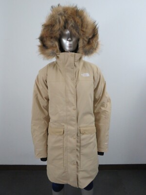 NWT Womens The North Face New Defdown Parka FUTURELIGHT Winter Down Jacket  Khaki