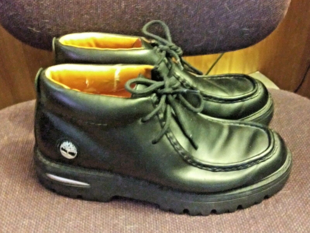 Timberland 62064 Black Moc Toe Chukka Boots Size 9M | eBay