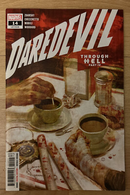 Daredevil #14 (LGY #626) Stromwyn Family vs Kingpin; Izzy Libris vs Owl; Elektra
