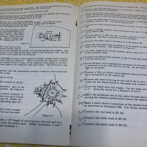 VTG 1958 HEATHKIT Q MULTIPLIER - Model QF-1 Assembly & Used Manual + Extra - Picture 8 of 9