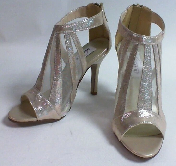 Belk silver cheap heels