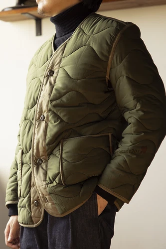 Chaqueta Forradora Red Tornado M-65 Invierno Para Hombre Abrigo Acolchado Verde Ejército - Imagen 10 de 19