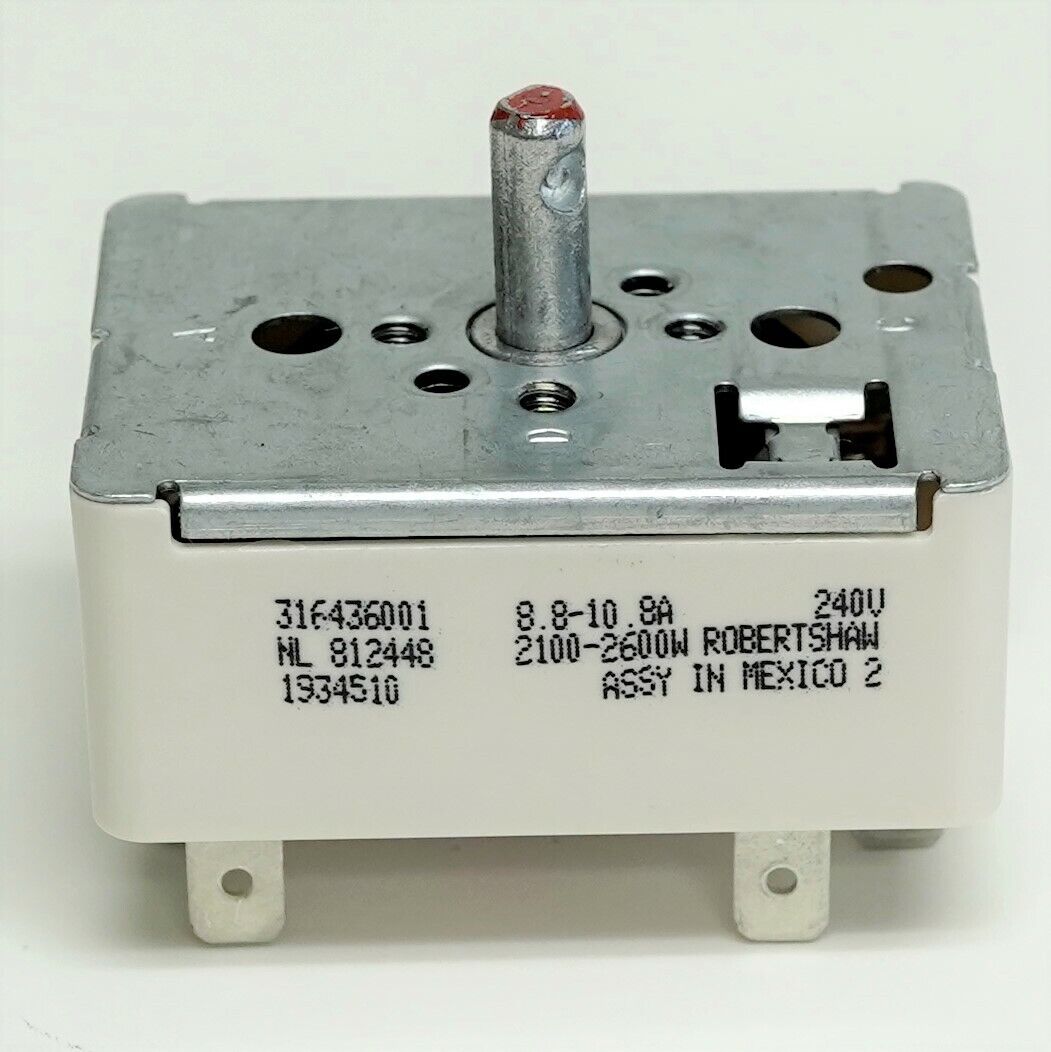 Range Stove Element Burner Switch for Frigidaire 316436001 Range Stove Element Burner Switch for Frigidaire 316436001