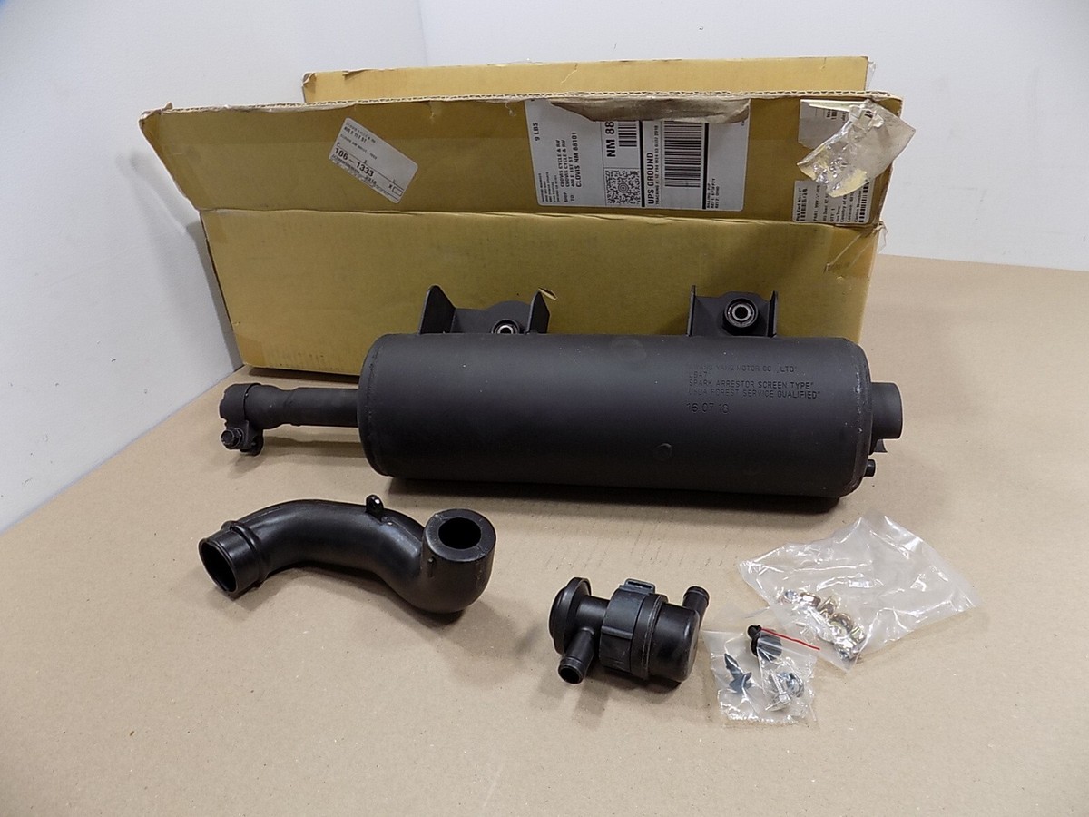 NEW OEM KAWASAKI EXHAUST MUFFLER KIT / 99999-Y008 / 12-18 BRUTE