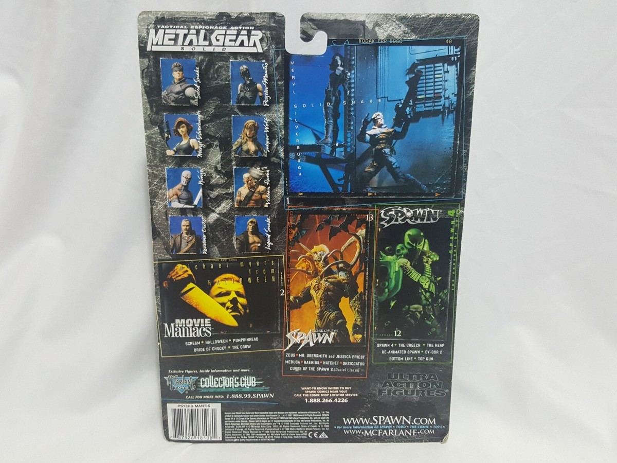 Figurine Psycho Mantis – Metal Gear Solid – McFarlane Toys 1999 – Occasion