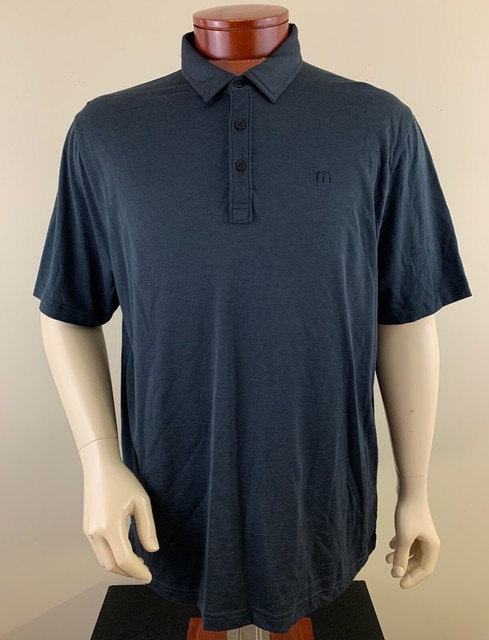 Travis Mathew Menâs Size XL Black Short Sleeve Polo Golf Shirt | eBay