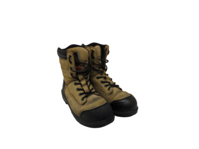 Kodiak Men's 8'' Blue Plus Aluminum Toe Composite Plate Work Boots Taupe Size 8M