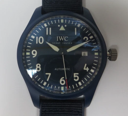 IWC IW328101 41MM AUTOMATIC LAUREUS SPORT FOR GOOD LTD EDITION TI&CE PILOT WATCH