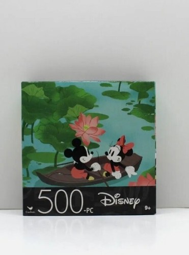 Disney 500 Piece Jigsaw Puzzle: Mickey & Minnie, 14X11", New! - Picture 2 of 3