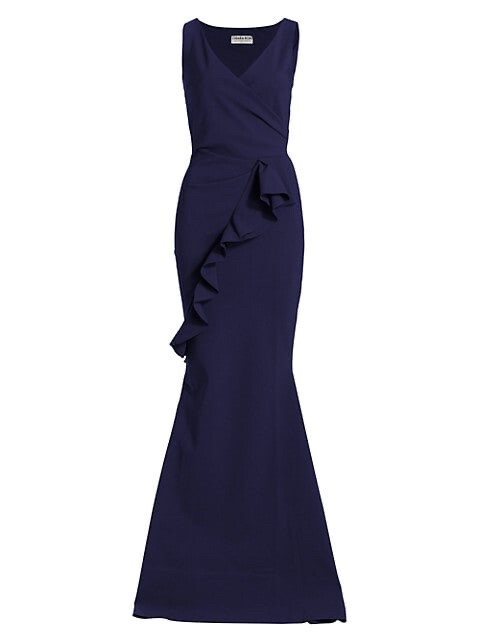 sachin and babi light blue dress Women's Chiara Boni La Petite Robe Designer Evening Gowns main image 0