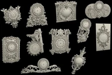 11 Pcs STL 3D Models CLOCK LOT 1 for CNC Router Aspire Artcam 3D Printer Cut 3D