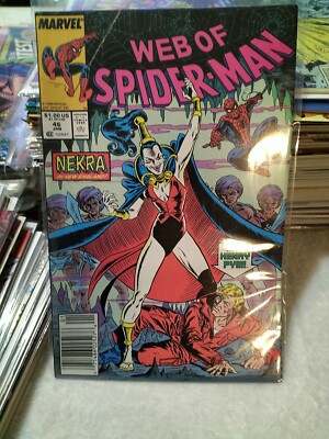 Web of Spider-Man, The #46 Jan Marvel Comics Book
