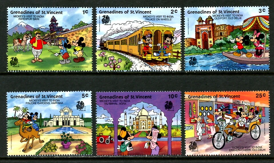 Disney St Vincentian Stamps for sale | eBay
