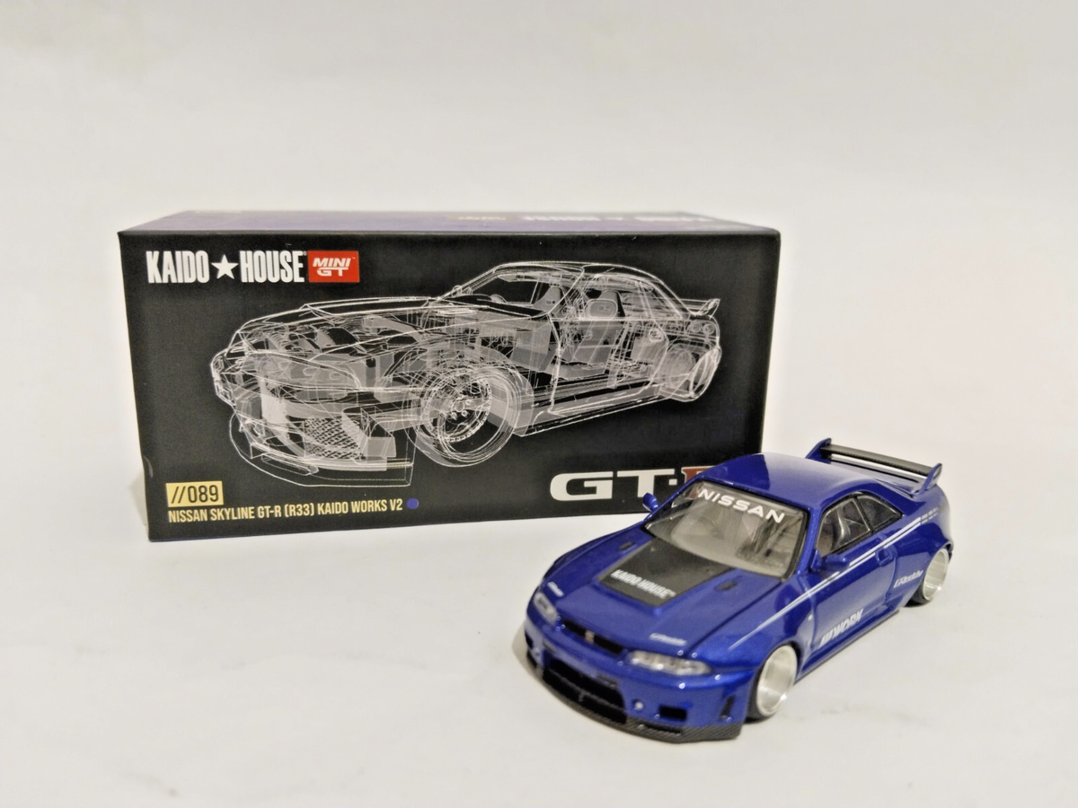 Mini GT Kaido House Nissan Skyline GT-R(R33) Kaido Works V2