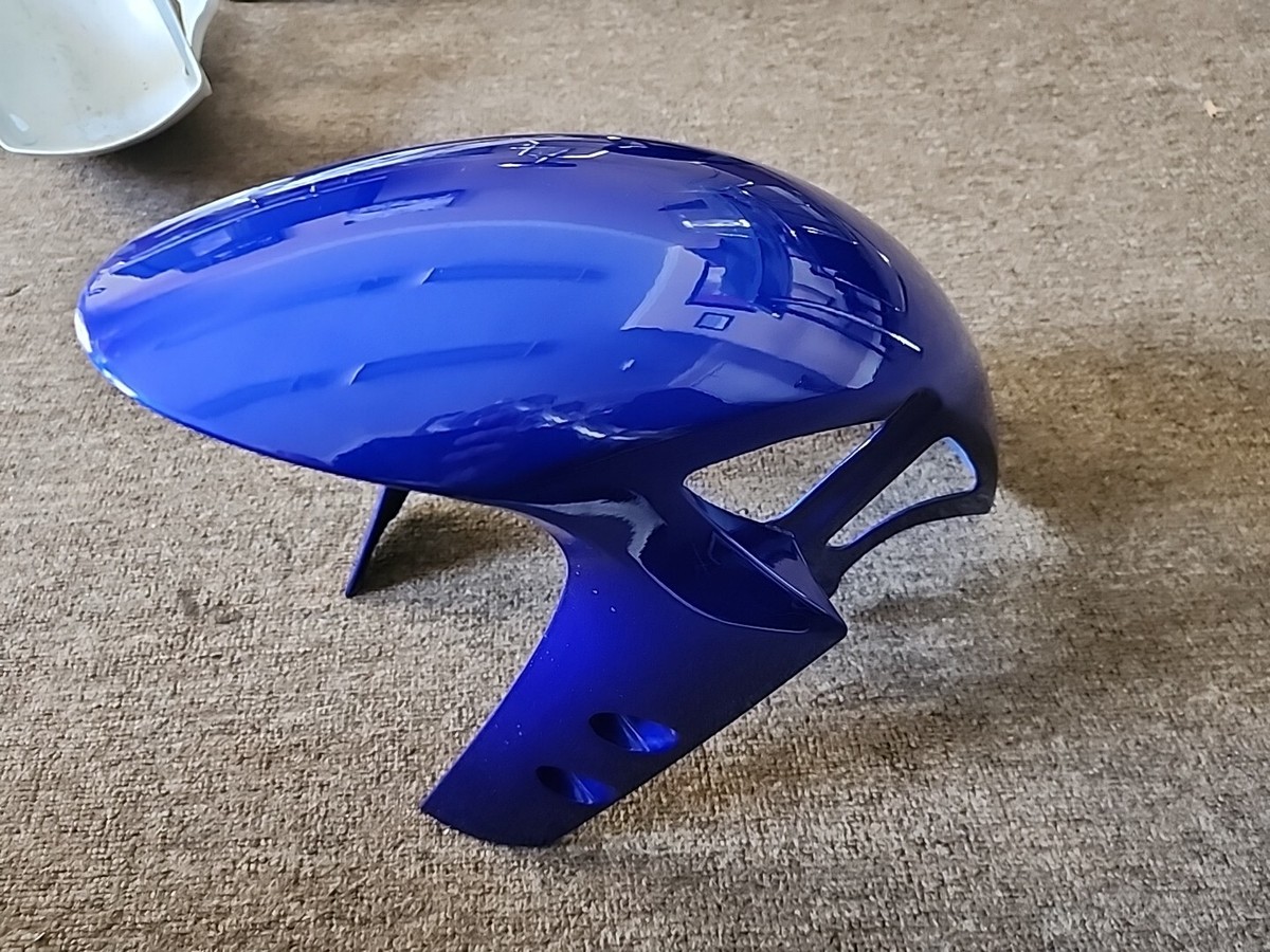 17-20 YAMAHA YZF R6 FRONT WHEEL FENDER COWL PLASTIC FAIRING Blue