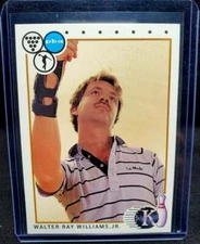 Walter Ray Williams Jr. Rookie card 1990 Kingpins PBA Bowling Hall of Fame RC 