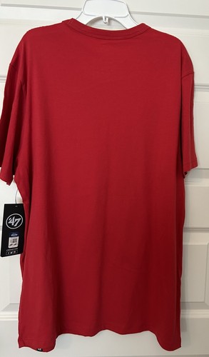 Georgia Bulldogs 4 Times National Champs '47 Men's T-Shirt NWT UGA L Large Red - Picture 2 of 4