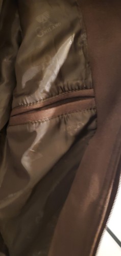 GA MILANO ITALIAN SUEDE LEATHER FOR MEN JACKET ITALY SIZE (SMALL ) - Picture 10 of 24